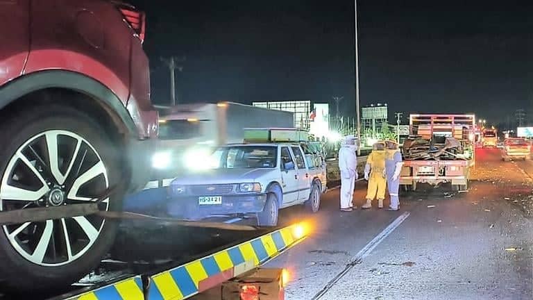 Excapitán Patricio Maturana protagoniza colisión vehicular frente a Curicó