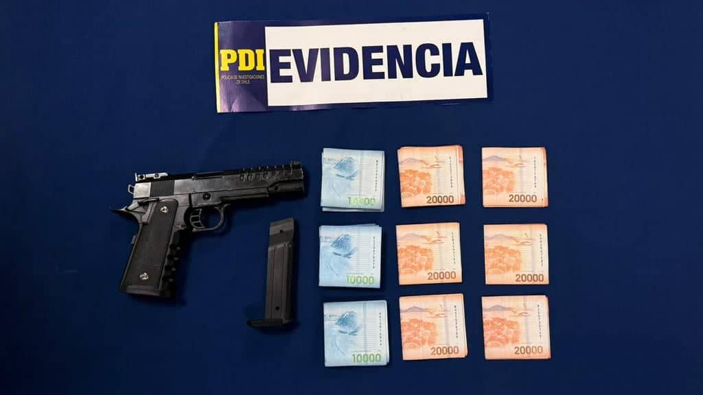 PDI detiene a ciudadano colombiano vinculado a dos robos con violencia e intimidación en Curicó