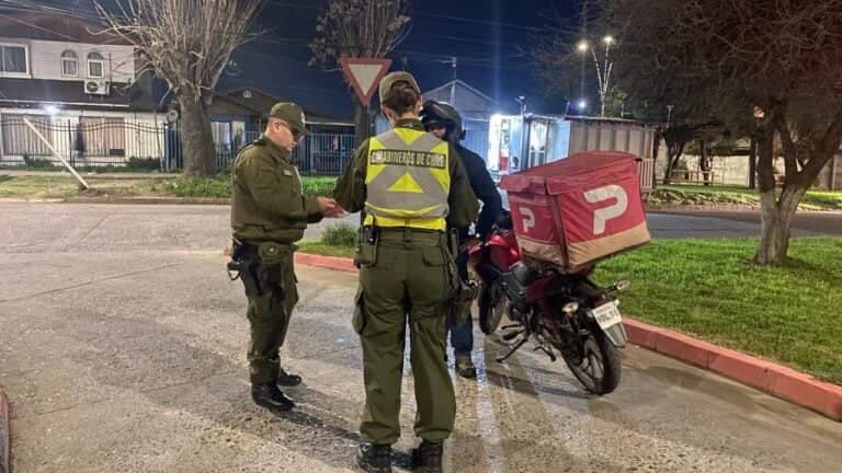 Operativo policial en la provincia de Curicó concluye con 39 detenidos y más de 2.700 controles