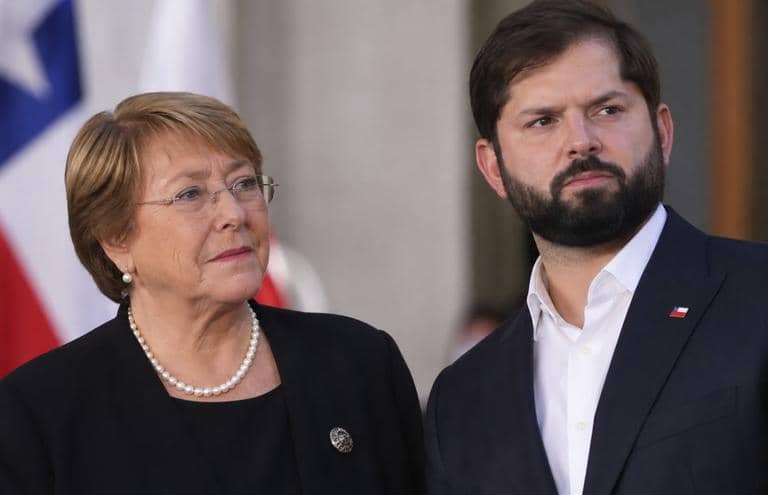 Bachelet y Boric critican ingreso de Chile al: "Escudo de las Américas" y piden a Kast reconsiderar la medida