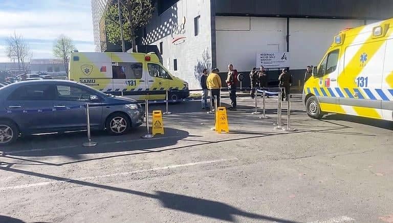 Delincuente armado balea a guardia de seguridad tras asalto frustrado a comerciante en el Mall Plaza Maule de Talca