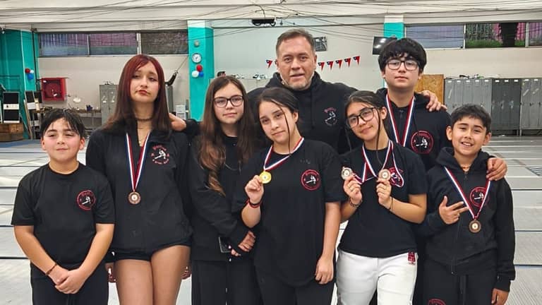 Esgrimistas de Curicó destacan con múltiples podios en el Ranking Nacional
