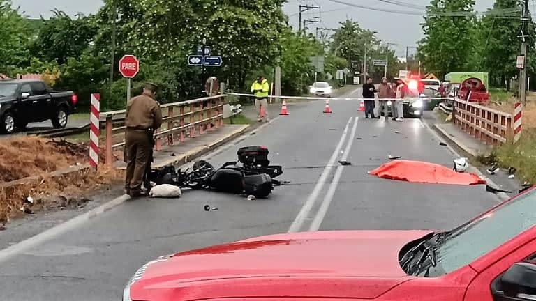 Tragedia en Romeral: Motociclista pierde la vida tras fatal accidente en la Ruta J-55