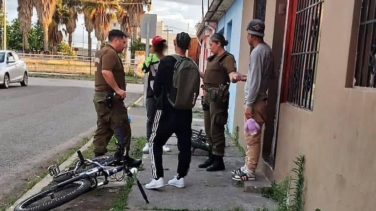 Amplio operativo policial en Curicó culmina con cuatro detenidos y cerca de 200 controles preventivos