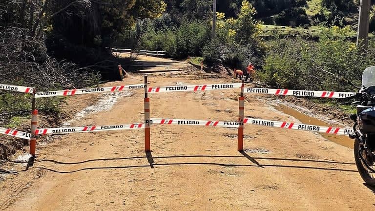 MOP del Maule aclara situación de conectividad en Rarín: Badén de la región ya fue reparado