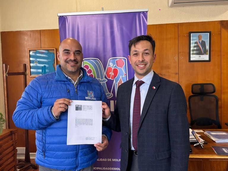 Subdere reconoce la buena gestión municipal de Molina con más de $122 millones del FIGEM 2026
