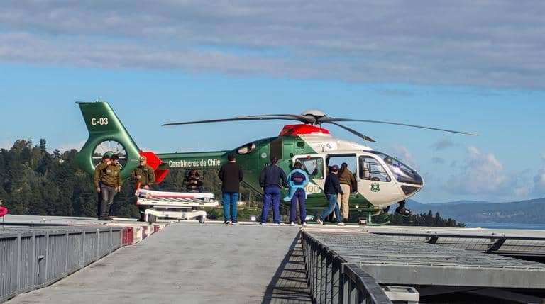 En Santiago continúa recuperación de carabinero que sufrió grave siniestro vial en Sagrada Familia