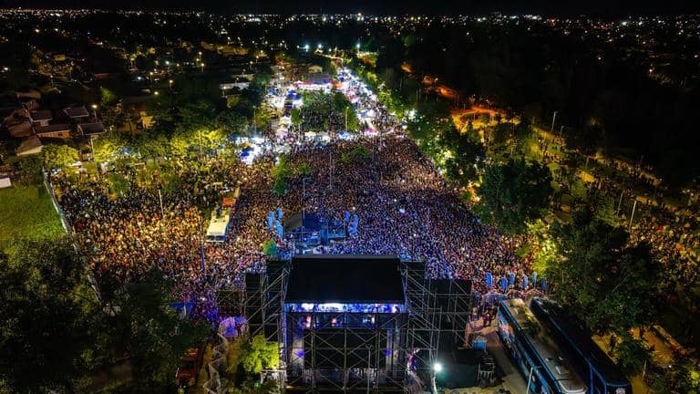 Más de 15 mil personas vibraron con la Gira Teletón en Talca en la antesala de la cruzada solidaria