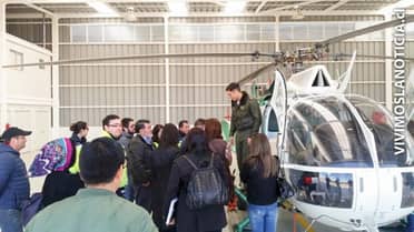 [FOTOS] Pilotos de Carabineros capacitan a personal del SAMU