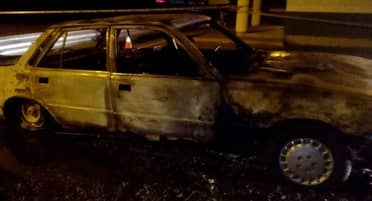 Chofer de SAMU fallece calcinado en la carretera