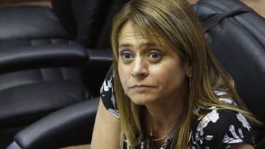 Jacqueline Van Rysselberghe lamentó haber sesionado “en cama y con una copa de vino”