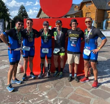 Delegación curicana dijo presente en el Ironman 70.3 de Bariloche