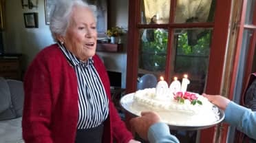 Abuelita celebró 100 años en Palquibudis