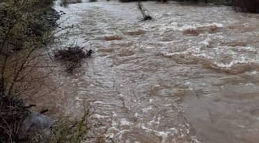 Habitantes de El Parrón vuelven a ver agua en los esteros después de 12 años de sequía