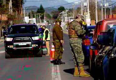 Gran aumento en número de detenidos en Curicó por no acatar toque de queda