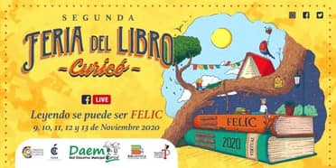 Este lunes comienza 2ª Feria del Libro de Curicó en formato online