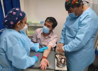 Diputado Hugo Rey fue voluntario en estudio para encontrar vacuna contra el virus Covid-19