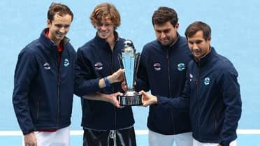 Rusia se consagró campeón de la ATP Cup por primera vez tras vencer a Italia
