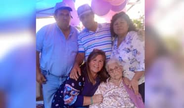 Vecina del sector Aguas Negras de Curicó celebra 110 años