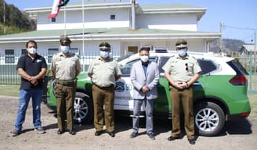Carabineros de Iloca recibió nuevo vehículo policial para servicios en el sector