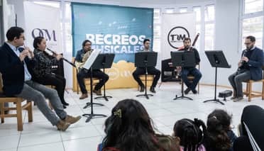 Estudiantes disfrutaron de los “Recreos Musicales” del Teatro Regional del Maule