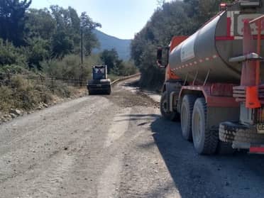 Obras Públicas elabora proyecto para mantener caminos en la Provincia de Curicó tras abandono de empresa IKA