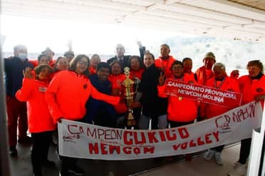 “Alma Joven” se tituló campeón provincial de newcom voley
