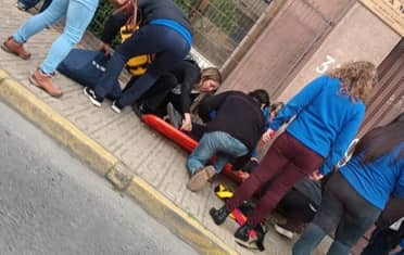 Alumno de Escuela España resultó herido tras ser atropellado en Curicó