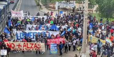 Protestas en el país por continuo aumento en precios de productos básicos