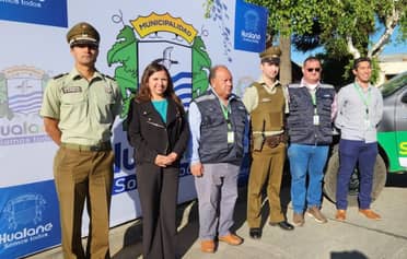 Patrullas mixtas de Carabineros y funcionarios municipales iniciaron recorridos en Hualañé