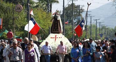 Este domingo se vivirá la procesión de la Virgen del Carmen en Rauco