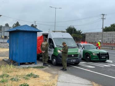 Hombre fue hallado muerto en un paradero de la Ruta 5 a la altura de Romeral