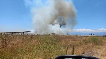 Incendio de pastizales afectó a sector de Quilvo Alto