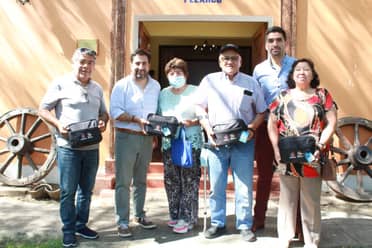 Departamento de Salud entrega 300 kits de automonitoreo a pacientes pelarquinos
