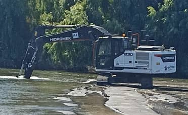Alerta por intervención del Río Mataquito a la altura de la empresa Licancel 