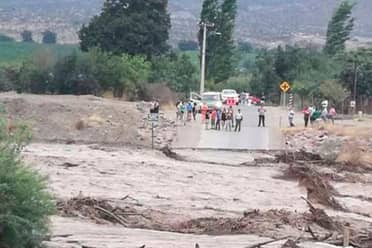 Declaran Alerta Amarilla para la provincia de Los Andes por aluvión y crecida de río Aconcagua