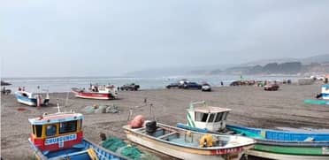 Pescadores de caleta Duao resultan ilesos tras volcamiento de embarcación