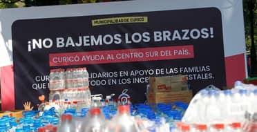 Curicano donó un millón de pesos de forma anónima para damnificados por incendios forestales