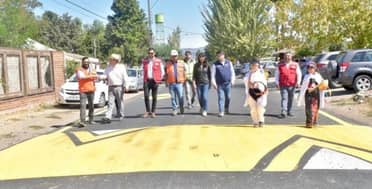 En su etapa final se encuentran trabajos de conservación de ruta  J-620 de Tutuquén