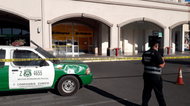 Carabineros evita asalto a oficina de Chilexpress de Mall Curicó