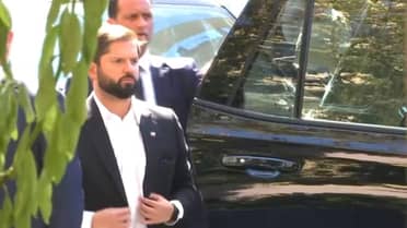 Boric y expresidentes Lagos, Bachelet y Piñera asisten al responso fúnebre de carabinero asesinado
