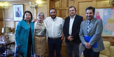 Diputada Bulnes junto a alcaldes del Maule se reúnen con el Subsecretario de Desarrollo Regional