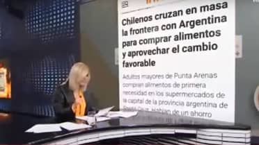 “Vienen y se llevan todo”: Periodista argentina critica a chilenos que van a comprar a su país