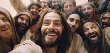 Inteligencia Artificial: ¿Cómo sería una selfie de Jesús en la Última Cena?