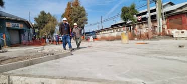 Cerca de un 40 por ciento de avance presentan las obras de pavimentación en calle Maipú
