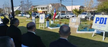 PDI conmemoró aniversario N°90 con homenaje a mártir en sector Rauquén