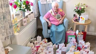 Mujer de 108 años reveló su secreto para una vida larga: "Tener perros en lugar de hijos"