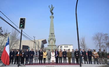 Autoridades conmemoraron 430 años de la región del Maule