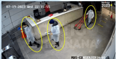 Revelan imágenes exclusivas del robo a las oficinas del Ministerio de Desarrollo Social