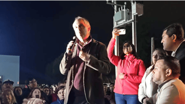 Presidencia RN: Aviso de bomba interrumpe cierre de campaña de senador Rodrigo Galilea en Linares